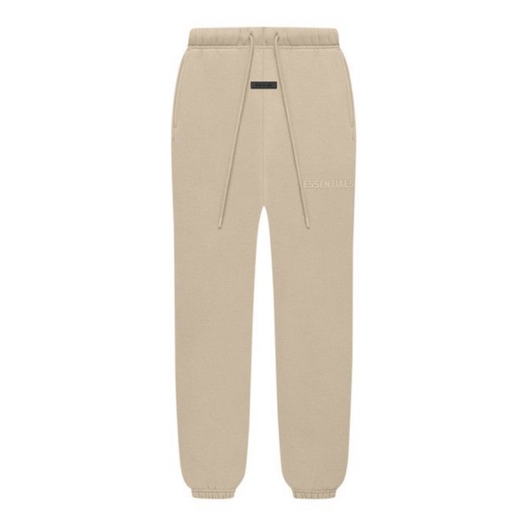 NEW with tags in bag Essentials Dusty Beige sweatpants - Picture 1 of 3